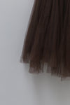 marc le bihan tulle skirt 25001 bronze